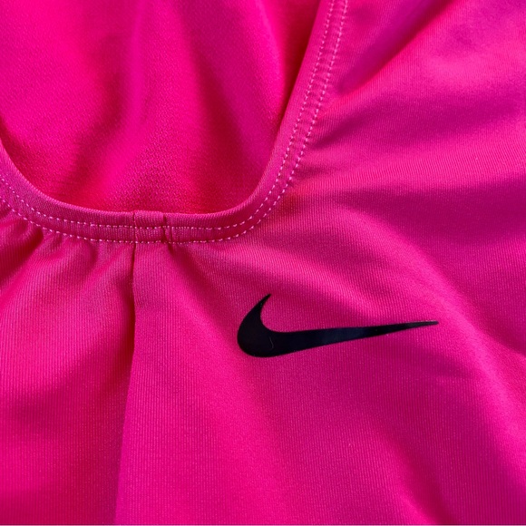 NWT Nike Dark Pink One Piece Swimsuit Bathing Swim Suit Small New Summer Beach - Picture 10 of 14